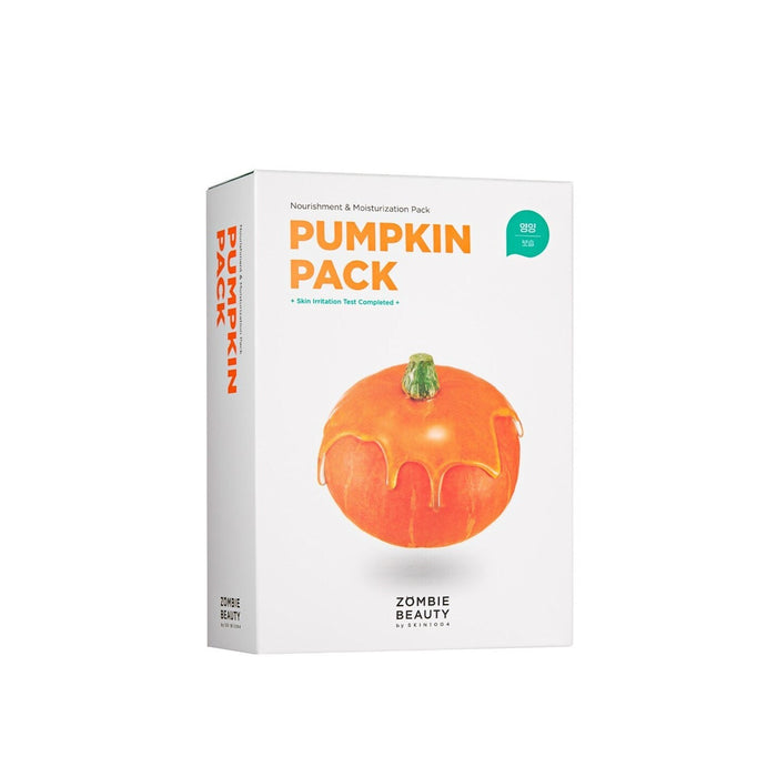 SKIN1004 nourishment & moisturization pack pumpkin pack + skin irration test completed + zombie beauty