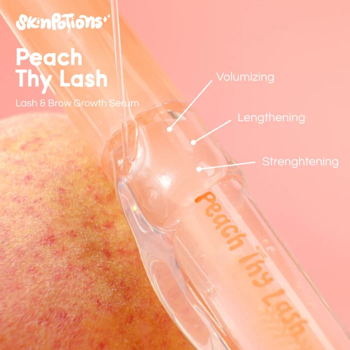 SkinPotions Peach Thy Lash - Lash & Brow Growth Serum