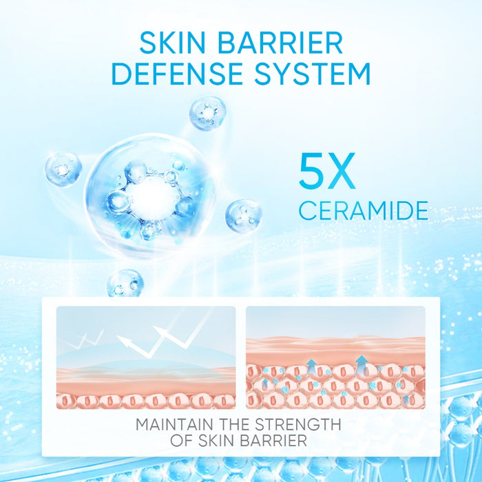 Skintific 5X Ceramide Facial Moisturizer for Oily Skin Care Collagen Niacinamide Acne Cream 30g