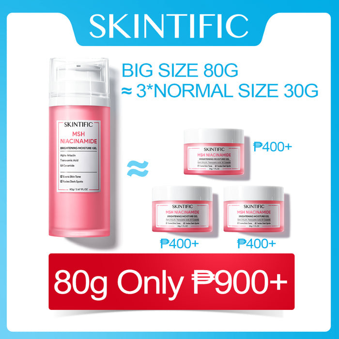 SKINTIFIC Niacinamide whitening moisturizer for face anti dark spot remover brightening skincare 30g