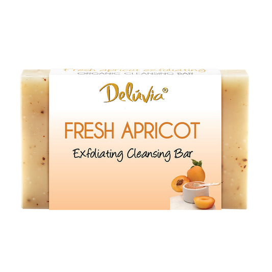 Deluvia Fresh Apricot Exfoliating Soap Bar