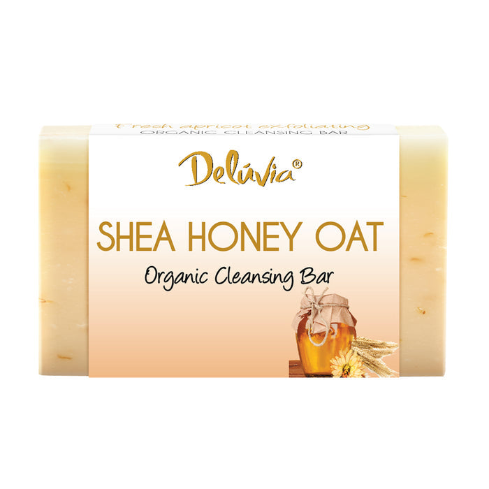 Deluvia Shea Honey Oat Soap Bar