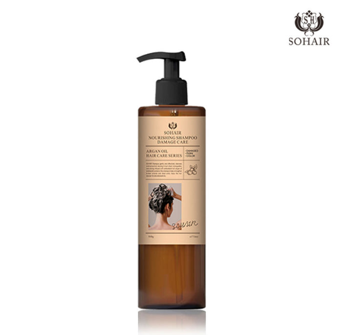 SOHAIR Nourishing Shampoo Damage Care Argan Oil Hair Care Series شامبو الشعر بزيت الاركان المغربي من سوهير