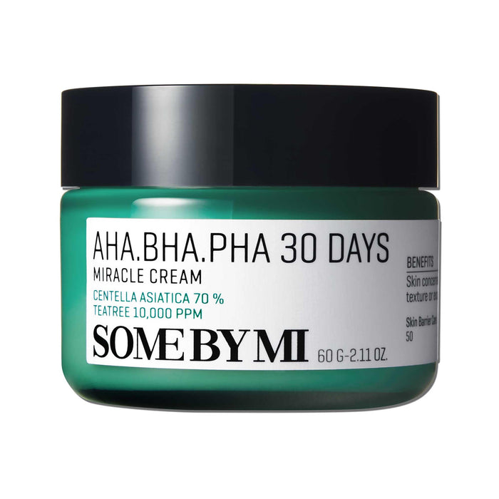 SOME BY MI AHA BHA PHA 30 Days Miracle Cream كريم البشرة المعجزة لتهدئة البشرة وعلاج الحبوب من سمباي مي