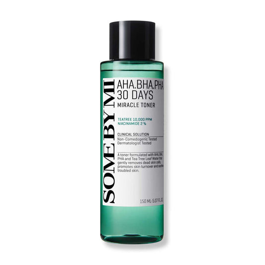 SOME BY MI AHA BHA PHA 30 Days Miracle Toner تونر البشرة المعجزة لعلاج الحبوب من سمباي مي