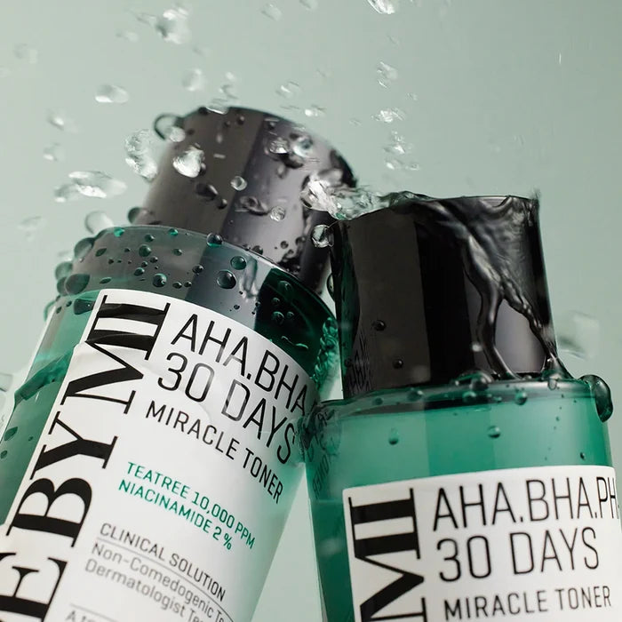 SOME BY MI AHA BHA PHA 30 Days Miracle Toner تونر البشرة المعجزة لعلاج الحبوب من سمباي مي