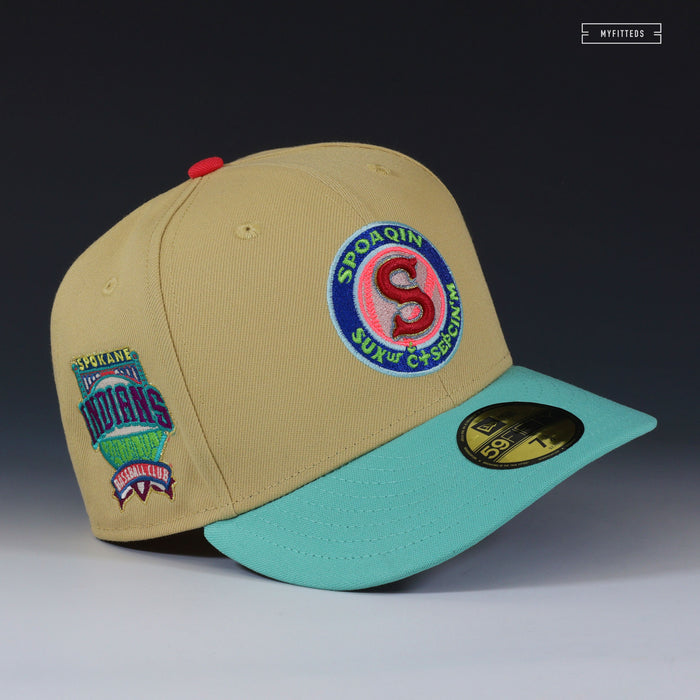 SPOKANE INDIANS BASEBALL CLUB THE SCOUT PACK NEW ERA FITTED CAP