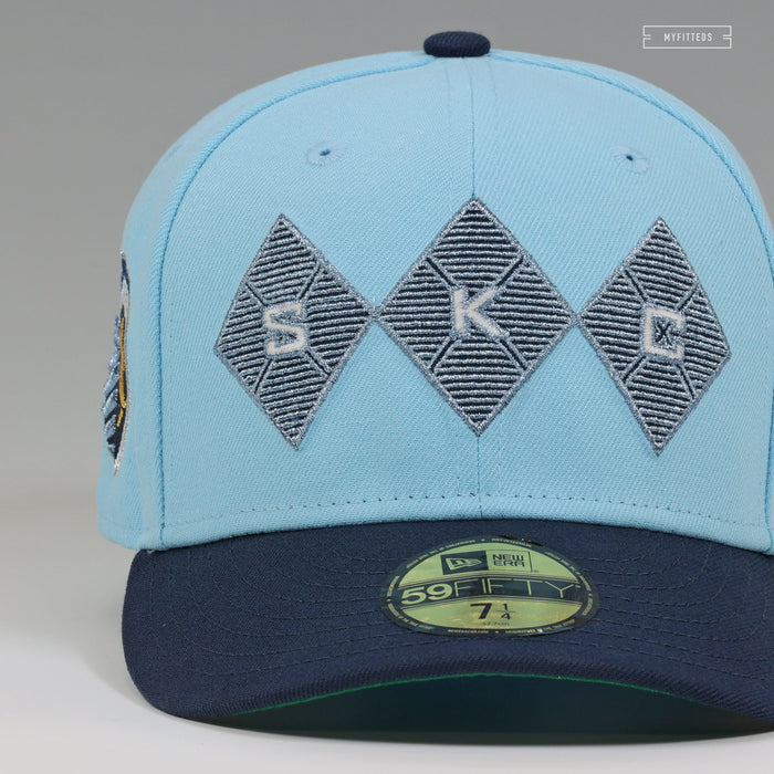 SPORTING KANSAS CITY DIAMONDS ARE FOREVER JERSEY INSPIRED NEW ERA FITTED CAP
