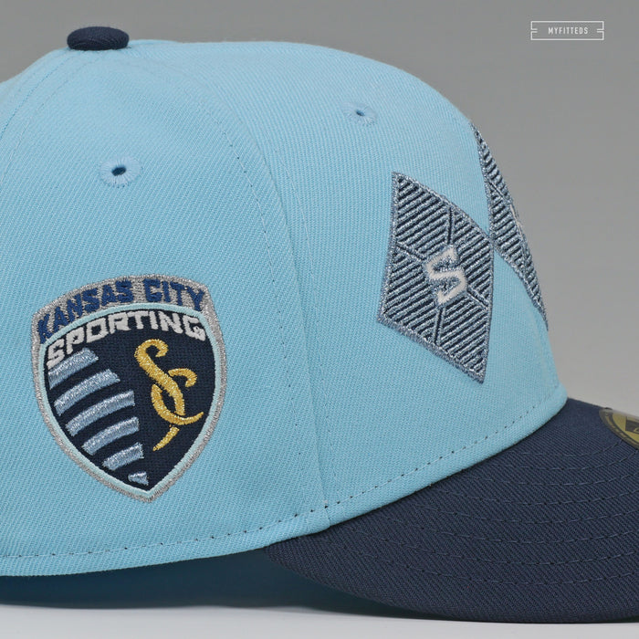 SPORTING KANSAS CITY DIAMONDS ARE FOREVER JERSEY INSPIRED NEW ERA FITTED CAP