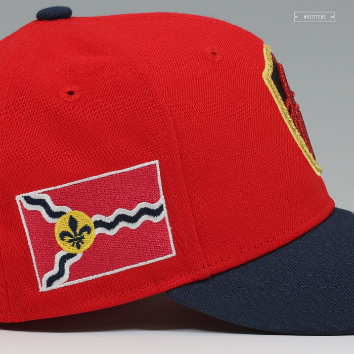 ST LOUIS CITY SOCCER CLUB FOR THE LOVE OF ST. LOUIS MLS NEW ERA FITTED CAP