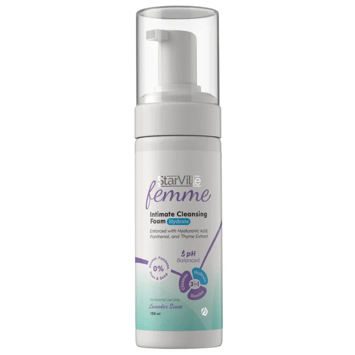 Starville Femme Intimate Cleansing Foam Hydrate 150ml