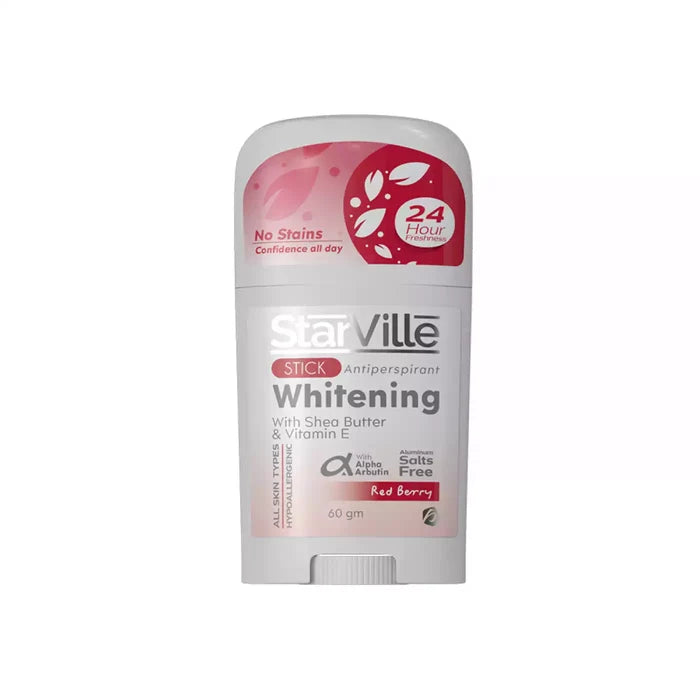 Starville Whitening Stick Deodorant (red Berry) 60 Ml