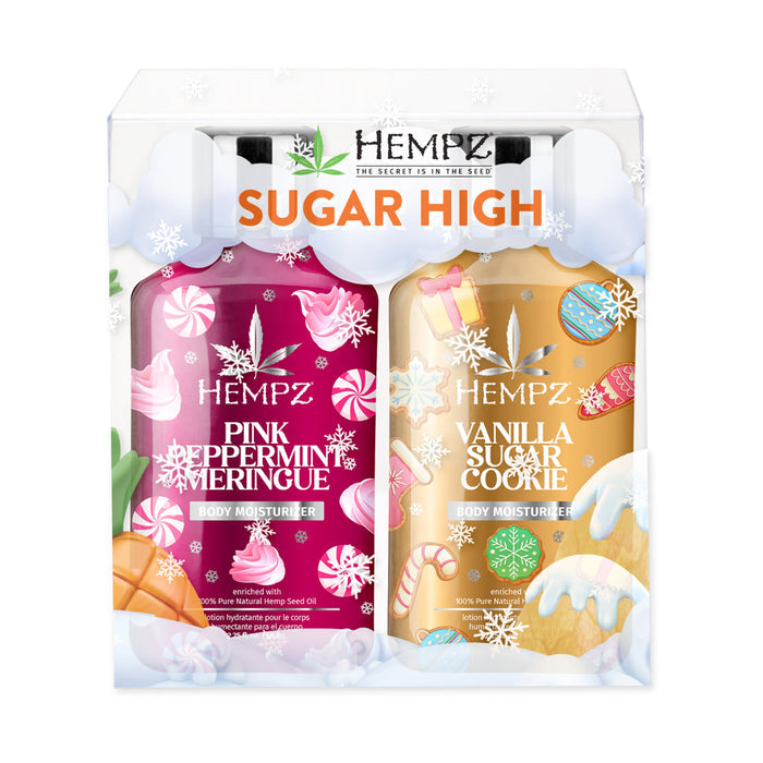 Sugar High Mini Lotions Gift Set Hempz