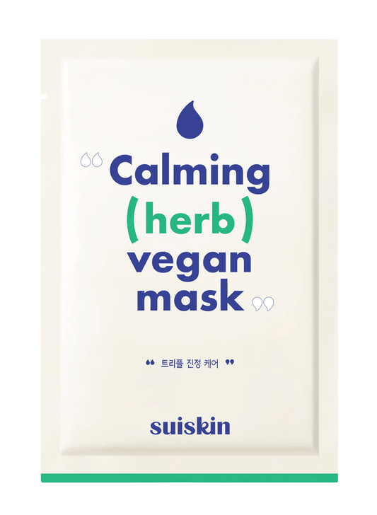 Suiskin Calming (herb) Vegan Mask box - Komiko Beauty