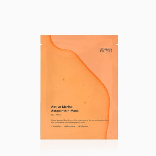 SUNGBOON EDITOR Active Marine Astaxanthin Mask 23g - Komiko Beauty