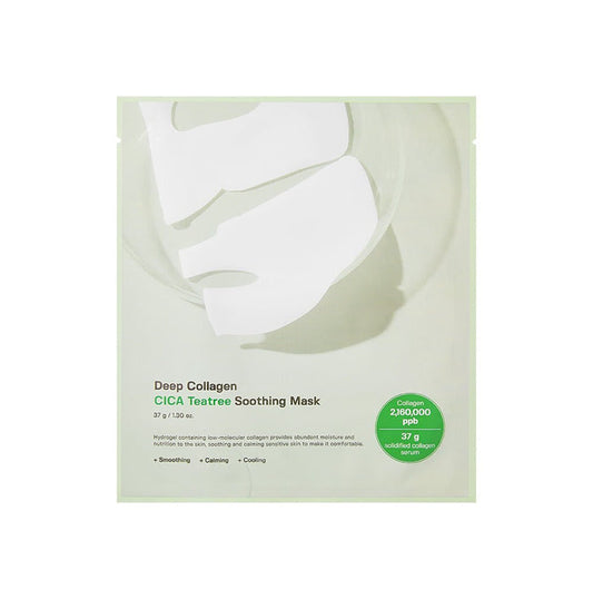 SUNGBOON EDITOR Deep Collagen Cica Teatree Soothing Mask 37g*4ea - Komiko Beauty