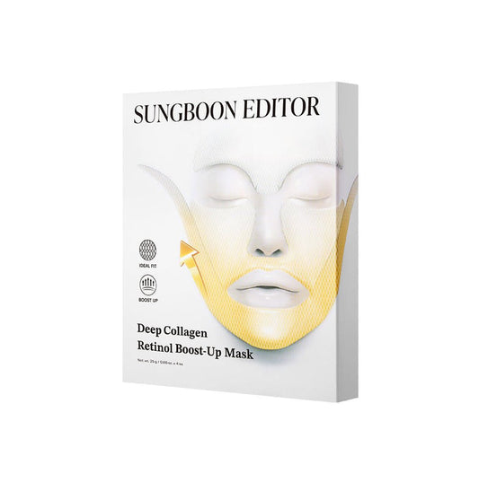 SUNGBOON EDITOR Deep Collagen Retinol Tension Boost Up Mask Set 4pcs - Komiko Beauty
