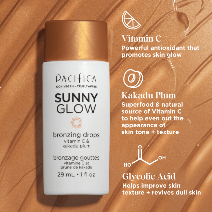 Sunny Glow Bronzing Drops - Pacifica
