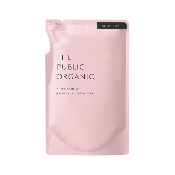 THE PUBLIC ORGANIC Super Positive DM Body Soap Refill 400ml | Isetan KL Online Store