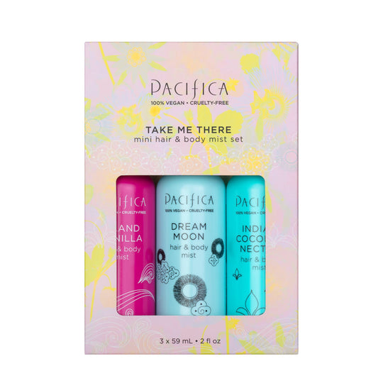 Take Me There Mini Hair & Body Mist Set - Pacifica