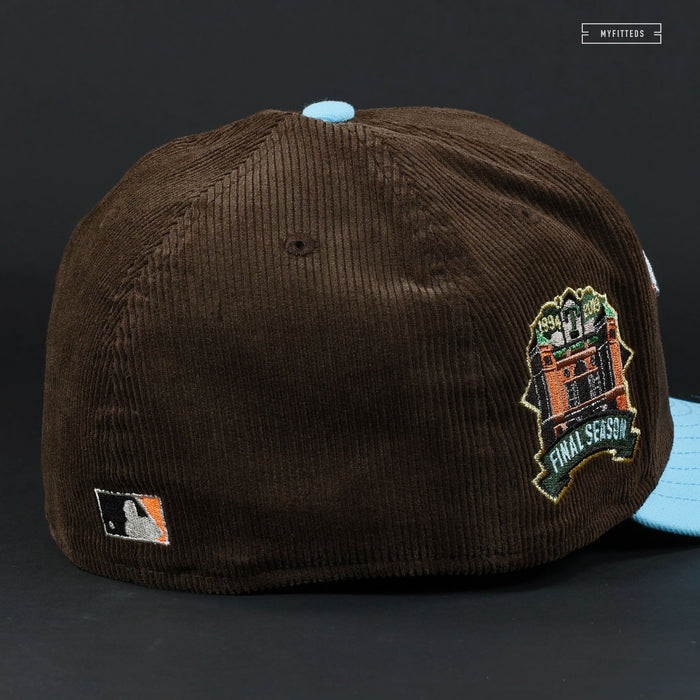 TEXAS RANGERS 2019 FINAL SEASON HOLES BY LOUIS SACHAR NEW ERA FITTED CAP