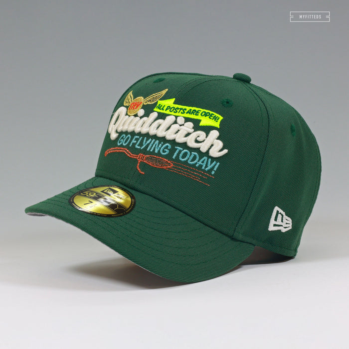 THE WIZARDING WORLD OF HARRY POTTER™ TRY QUIDDITCH GO FLYING TODAY NEW ERA FITTED CAP