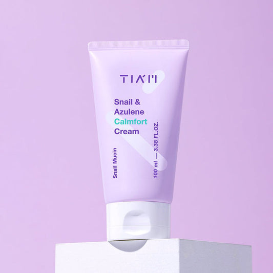 TIAM Snail & Azulene Calmfort Cream 100ml - Komiko Beauty