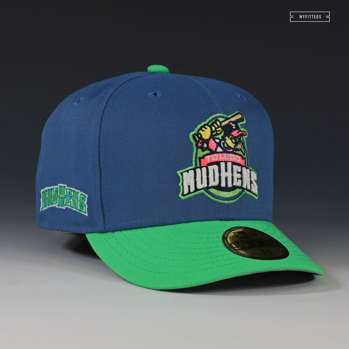 TOLEDO MUDHENS AIR HUARACHE SCREAM GREEN INSPIRED NEW ERA FITTED CAP