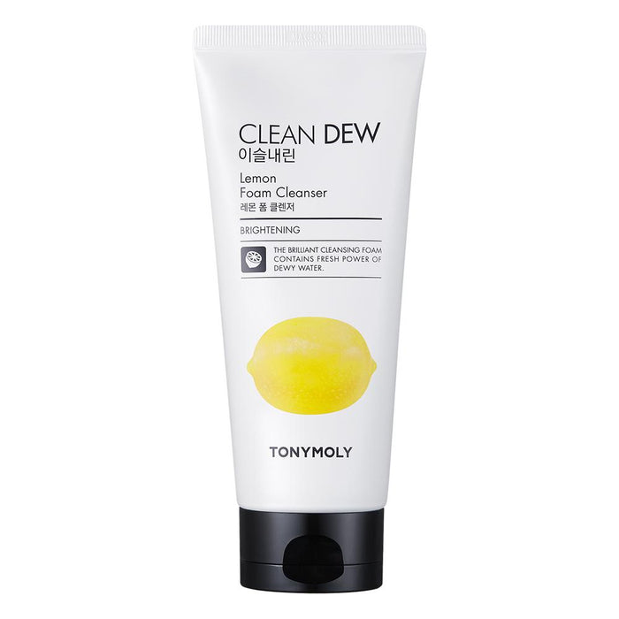 TONYMOLY Clean Dew Lemon Foam Cleanser غسول الليمون