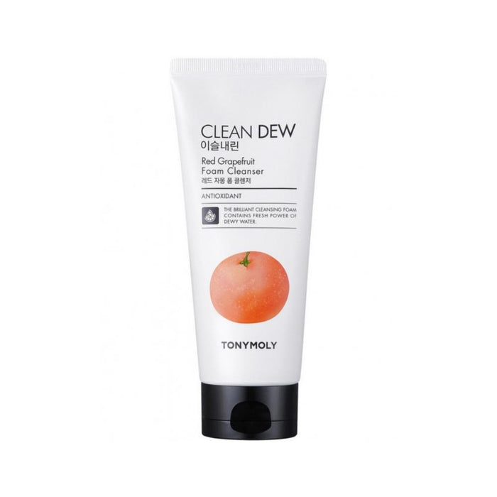TONYMOLY Clean Dew Red Grapefruit Foam Cleanser غسول الوجه بالگريب فروت