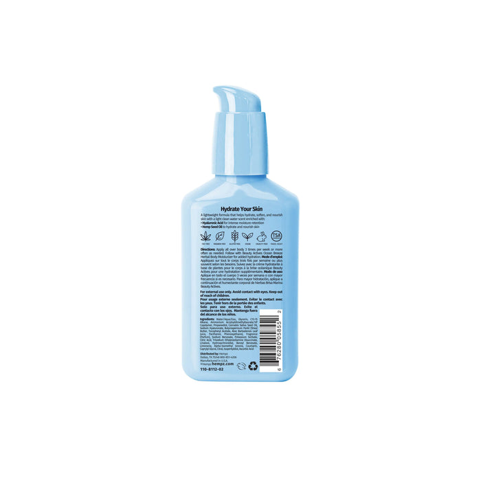 Travel-Size Beauty Actives Ocean Breeze Herbal Body Serum with Hyaluronic Acid Hempz