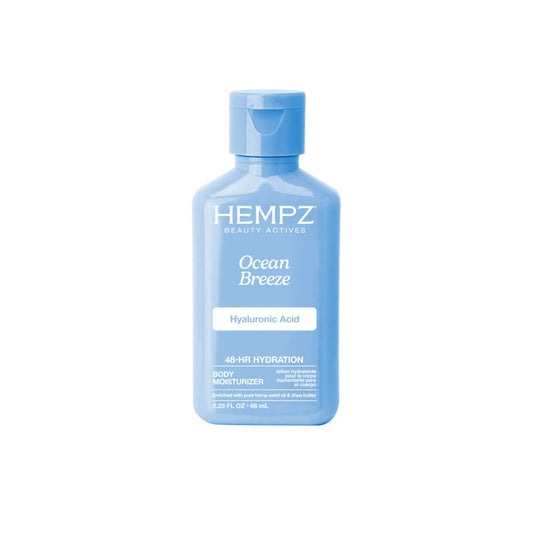 Hempz Travel-Size Beauty Actives Ocean Breeze Herbal Body Moisturizer with Hyaluronic Acid
