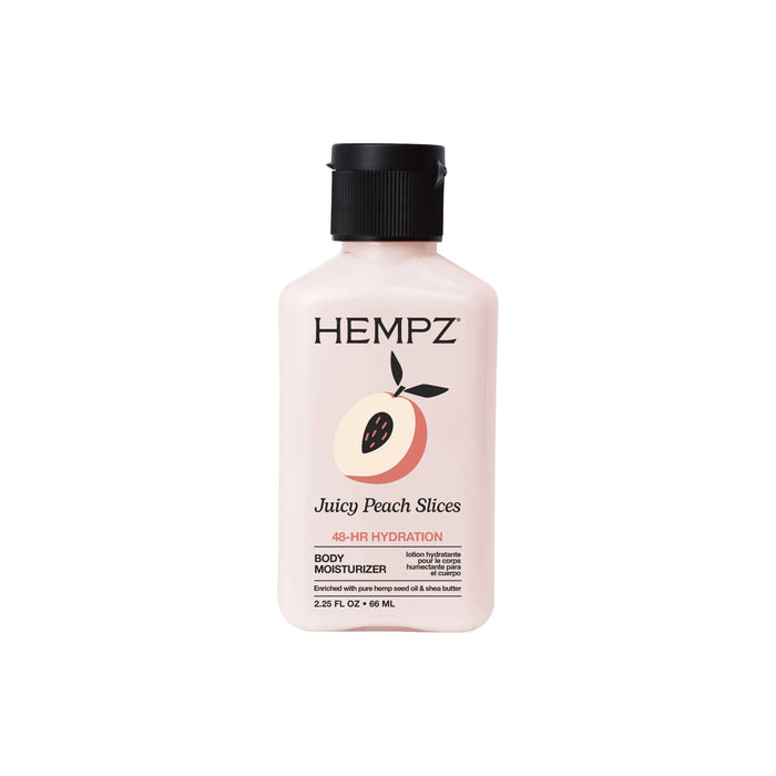 Hempz Travel-Size Juicy Peach Slices Herbal Body Moisturizer