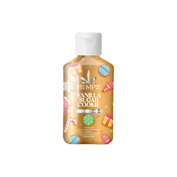 Travel-Size Vanilla Sugar Cookie Body Moisturizer Hempz