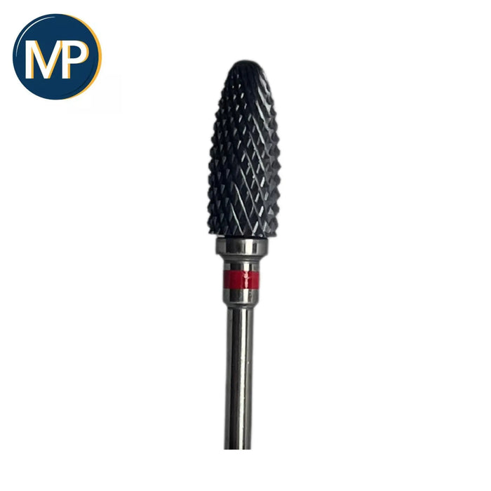 Tungsten carbide cutter - Cross toothed - Ovoid shape - Fine grain