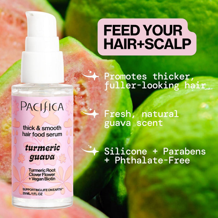 Turmeric Guava Thick and Smooth Hair Serum - Pacifica