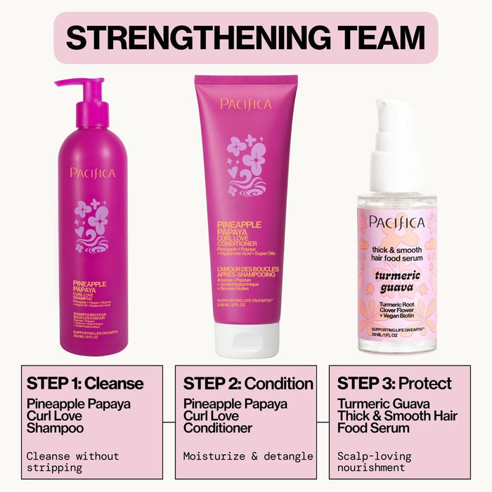 Turmeric Guava Thick and Smooth Hair Serum - Pacifica