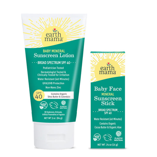 Twice as Nice Baby Mineral Sunscreen Set