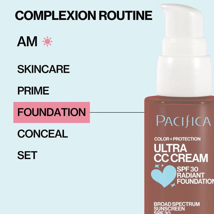 Ultra CC Cream Radiant Foundation SPF30 - Pacifica