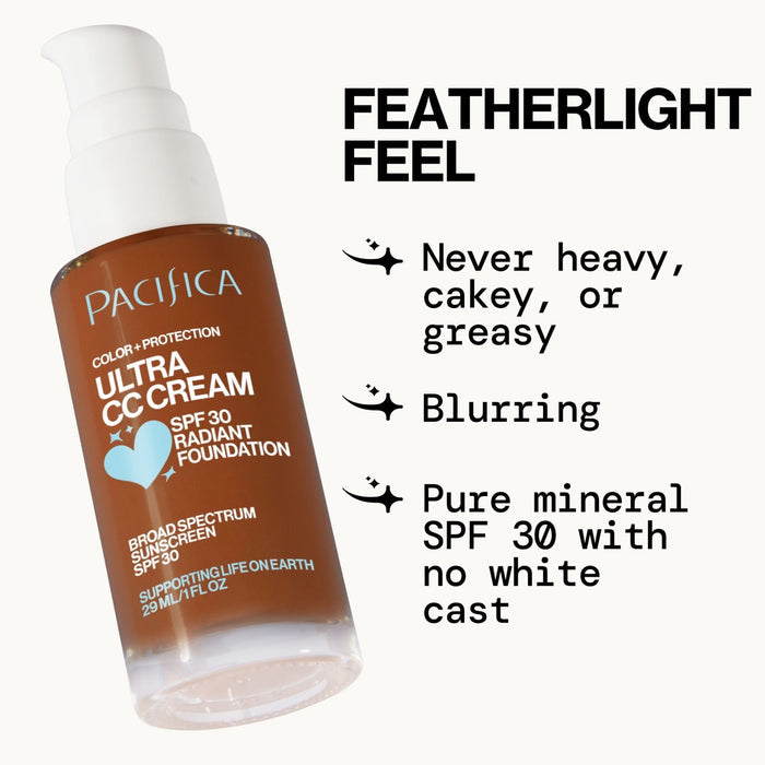Ultra CC Cream Radiant Foundation SPF30 - Pacifica