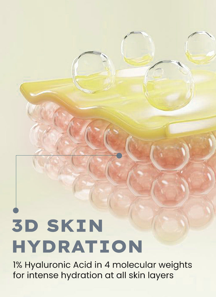 Hyphen Ultra Light Water Sunscreen SPF 50 PA ++++ - clinical results chart and benefit claims