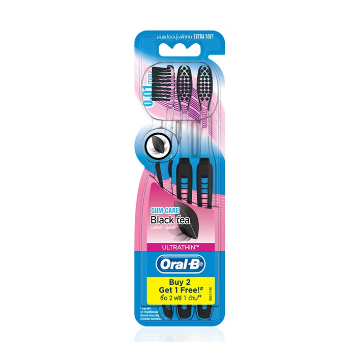 ORAL-B Ultrathin Black Tea (Extra Soft) 3s | Isetan KL Online Store