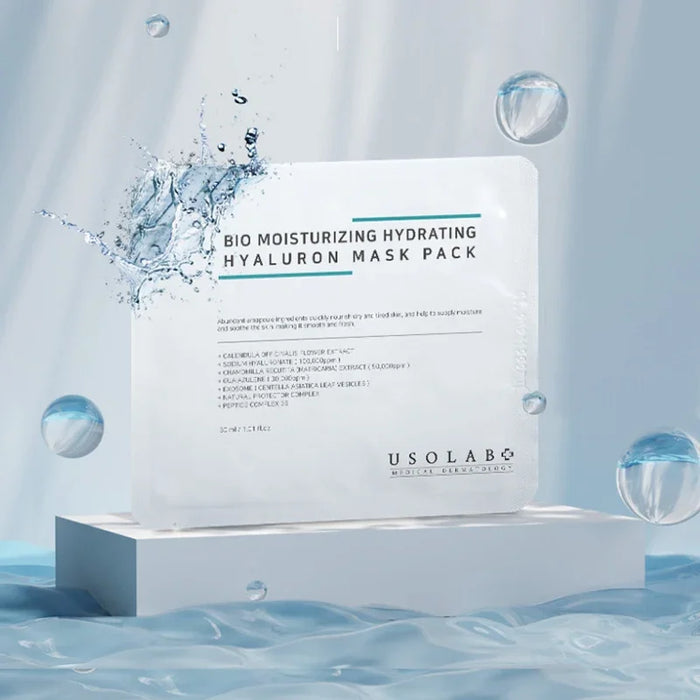 [USOLAB] Bio Moisturizing Hydrating Hyaluron Mask Pack 30ml*10EA