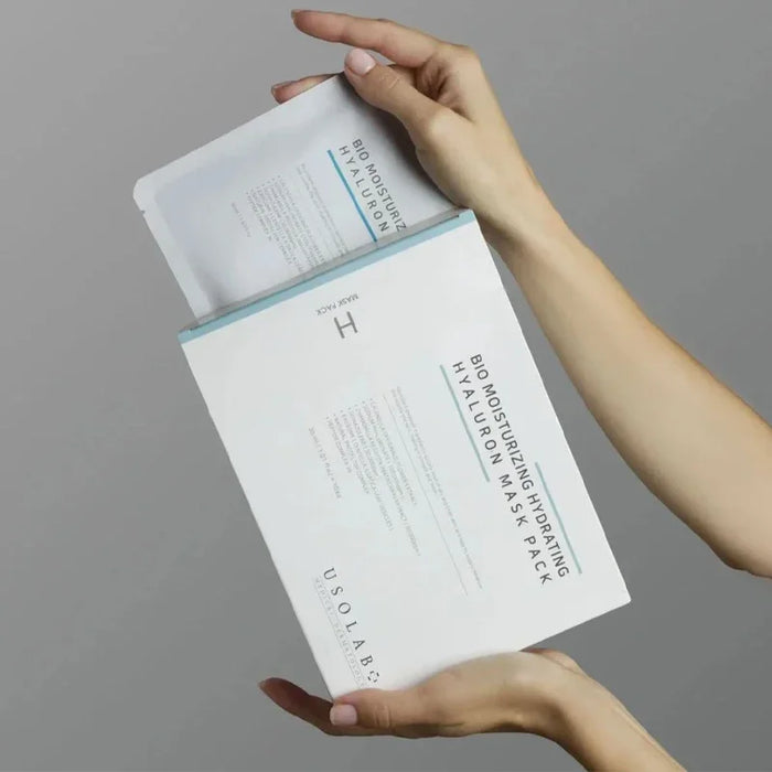 [USOLAB] Bio Moisturizing Hydrating Hyaluron Mask Pack 30ml*10EA