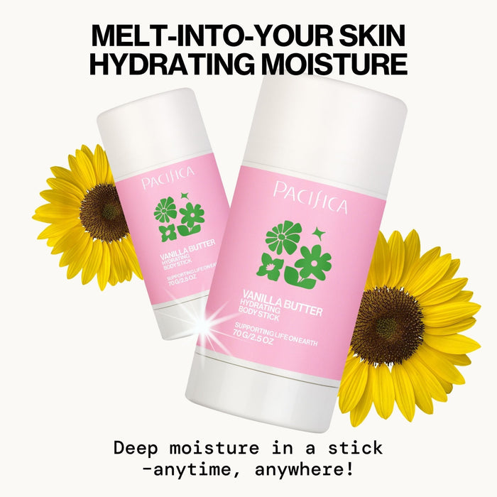 Vanilla Butter Hydrating Body Stick - Pacifica
