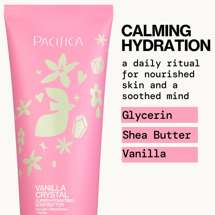 Vanilla Crystal Super Hydrating Body Butter - Pacifica