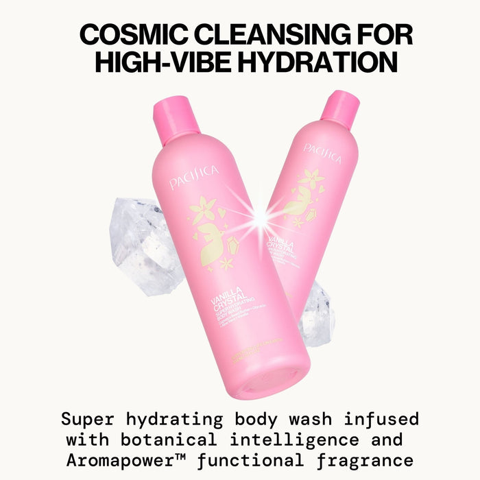 Vanilla Crystal Super Hydrating Body Wash - Pacifica