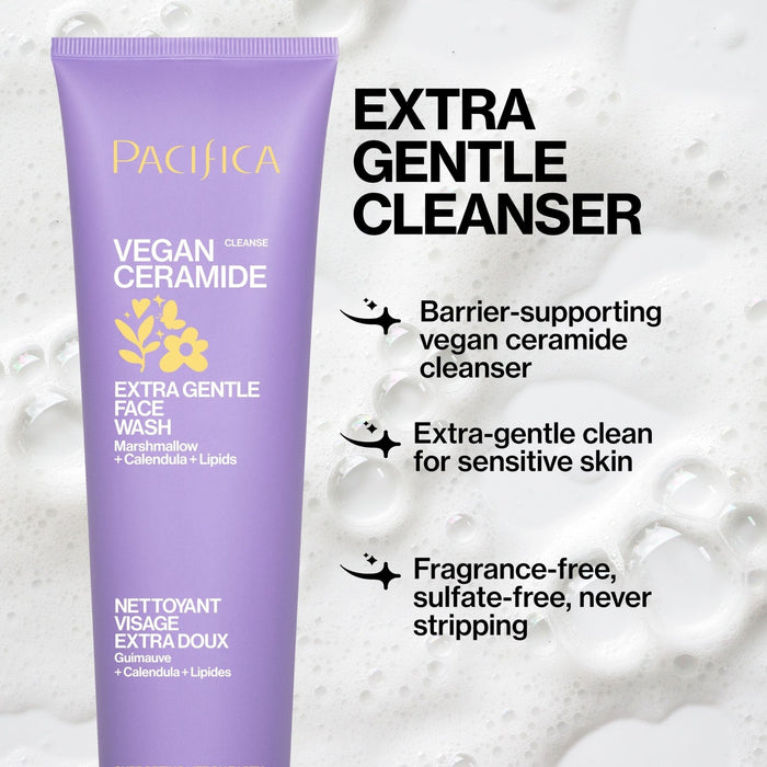 Vegan Ceramide Extra Gentle Face Wash - Pacifica