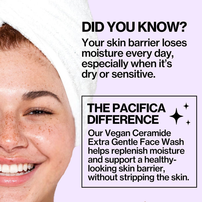 Vegan Ceramide Extra Gentle Face Wash - Pacifica