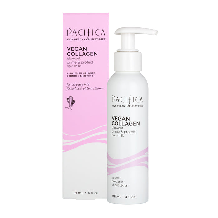 Vegan Collagen Blowout Prime & Protect Hair Milk - Pacifica